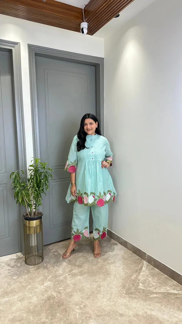 Powder_Blue_Floral_Mul_Cord_Set