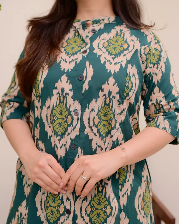 Green_Leaf_Cord_Set_For_Women