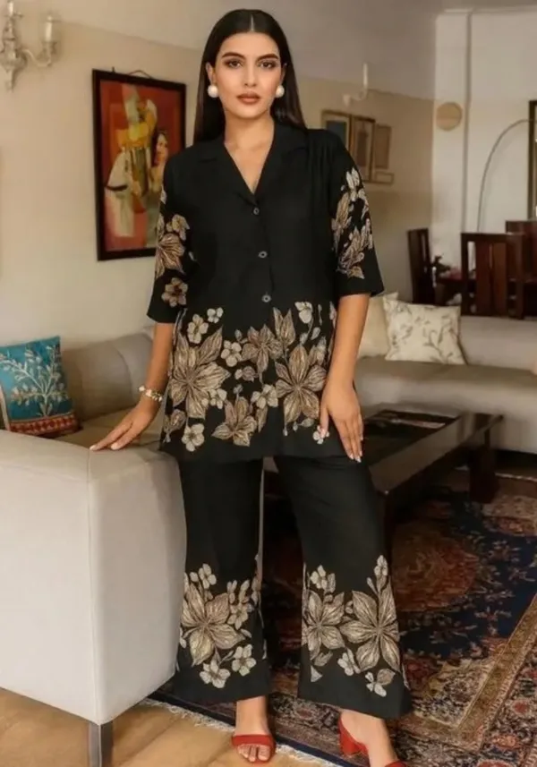 Black_Bloom_Cord_Set_For_Women