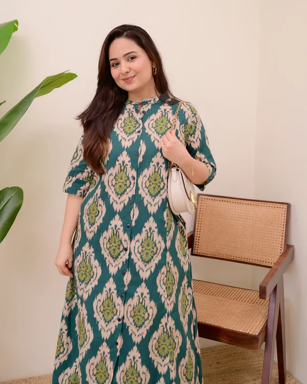 Green_Leaf_Cord_Set_For_Women