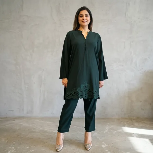 Forest_Green_Zoya_Co_Ord_Set_For_Women