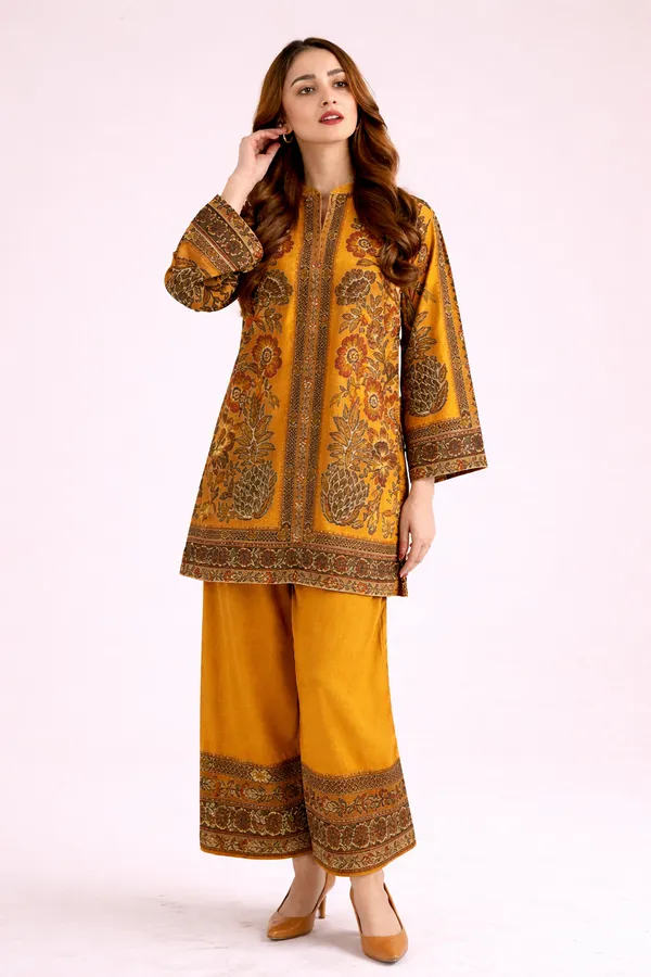 Yellow_Butter__Cord_Set_For_Women