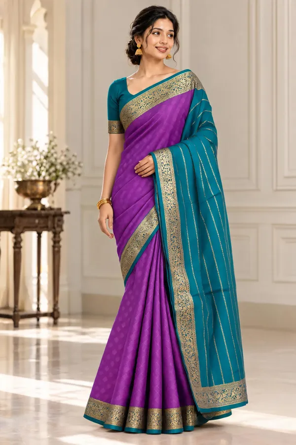 Purple_Silk_Saree_For_Women