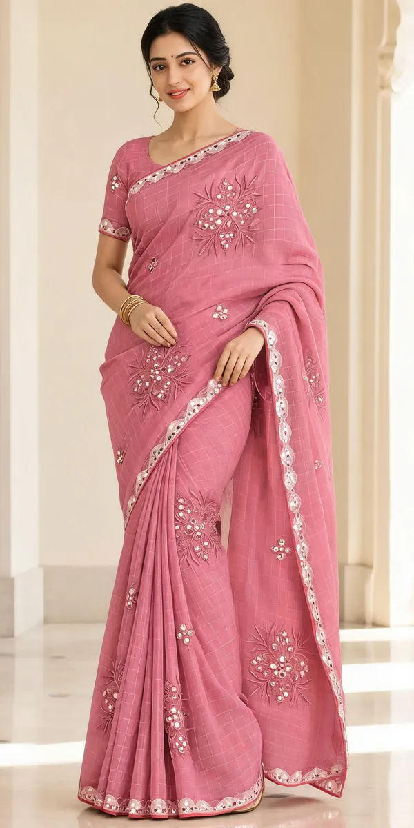Blush_Pink_Embroidered_Saree_For_Women