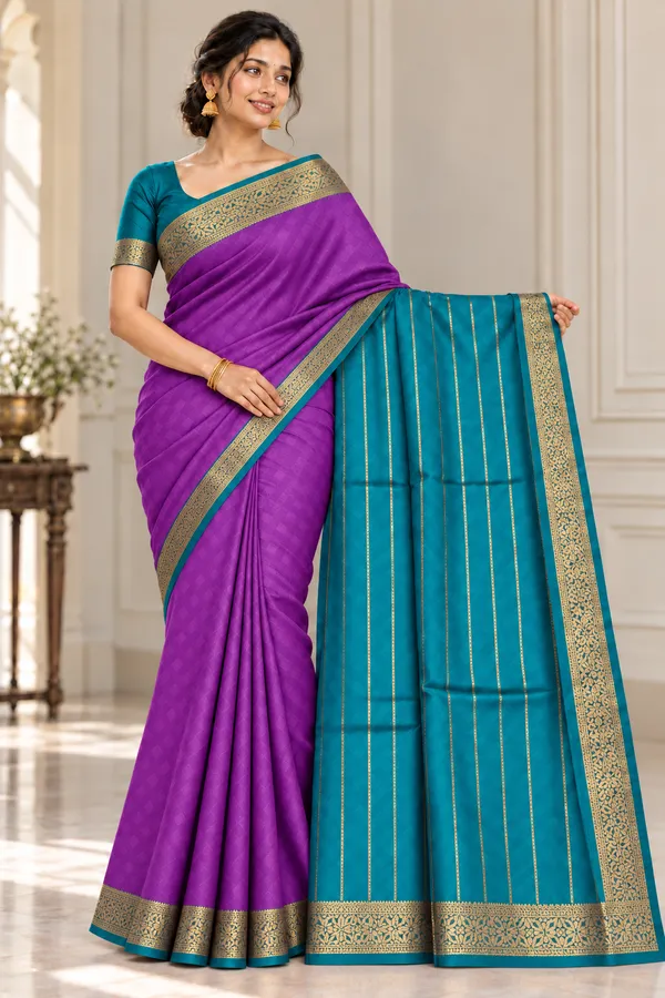Purple_Silk_Saree_For_Women