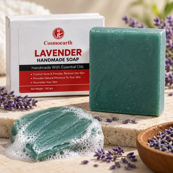 Cosmoearth_Lavender_Handmade_Soap_Reduces_Sun_Tan_Marks_100_Gm