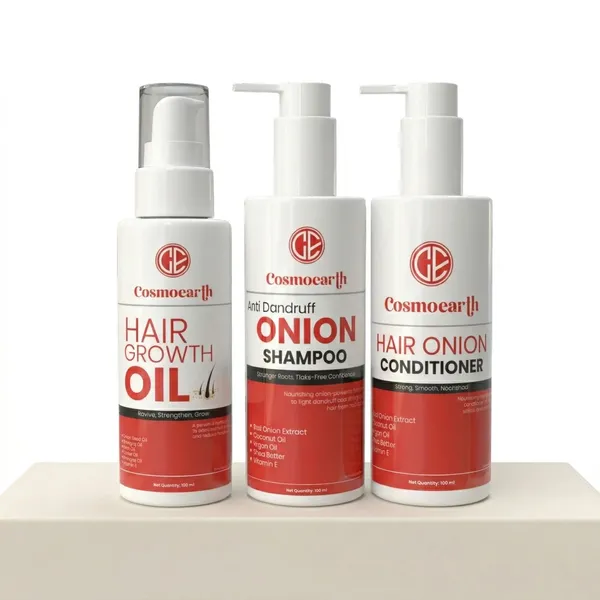 Cosmoearth_Anti_Hair_Fall_Spa_Kit_Onion_Shampoo_100_Ml_Conditioner_200_Ml_Hair_Growth_Oil_100_Ml_Boosts_Growth_Reduces_Hair_Fall_Softens_Hair_Combo_Kit