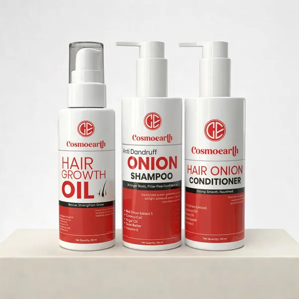 Cosmoearth_Anti_Hair_Fall_Spa_Kit_Onion_Shampoo_100_Ml_Conditioner_200_Ml_Hair_Growth_Oil_100_Ml_Boosts_Growth_Reduces_Hair_Fall_Softens_Hair_Combo_Kit