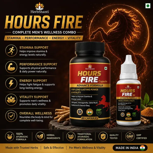 Original_Laal_Ghoda_Red_Horse_Power_Tablets_With_Hours_Extra_Fire_Oil_For_Men_Ayurvedic_Male_Play_Medicine_With_Shilajit_Ashwagandh_More_For_Ultra_Herbal_Booster_60_Capsules_30ml