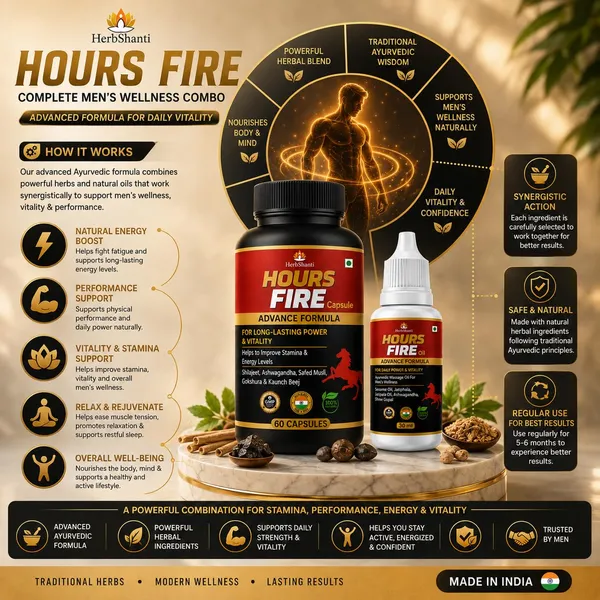 Original_Laal_Ghoda_Red_Horse_Power_Tablets_With_Hours_Extra_Fire_Oil_For_Men_Ayurvedic_Male_Play_Medicine_With_Shilajit_Ashwagandh_More_For_Ultra_Herbal_Booster_60_Capsules_30ml