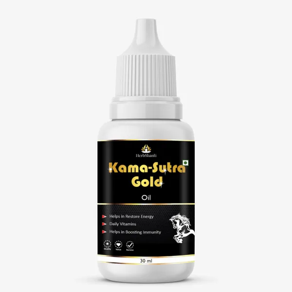 Herbshanti_Kamasutra_Gold_Sesame,_Almond_&_Clove_Herbal_Massage_Oil_For_Men_–_30_ml
