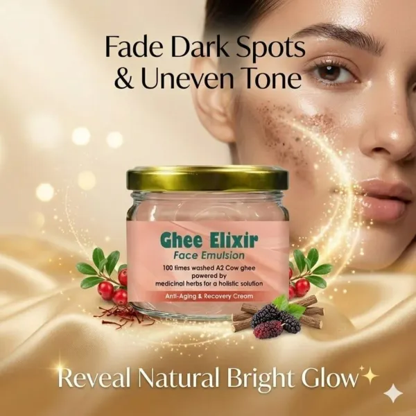 Shata_Dhauta_Ghrita_Ayurvedic_Night_Cream_For_Face_Infused_With_Collagen_Repair_Restore_And_Revive_Naturally_Anti_Aging_Moisturizer_For_Women_Men_For_All_Skin_Types_40_Gm