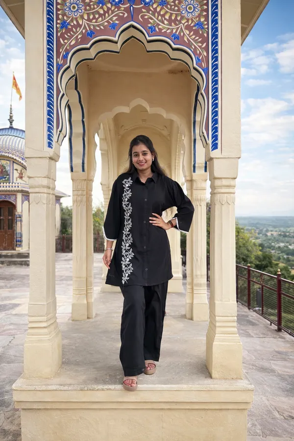 Black_Cotton_Co_Ord_Set_For_Women