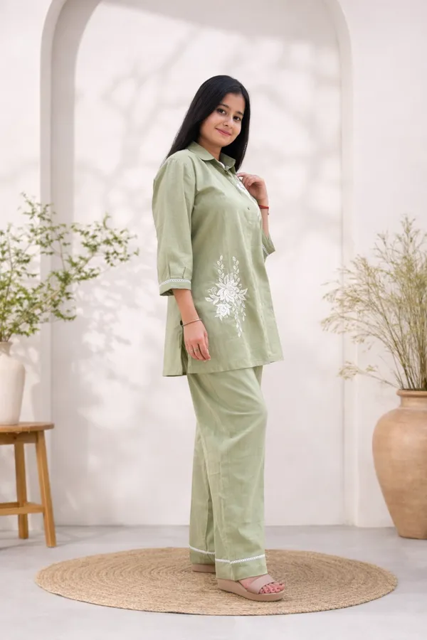 Off_Green_Cotton_Co_Ord_Set_For_Women