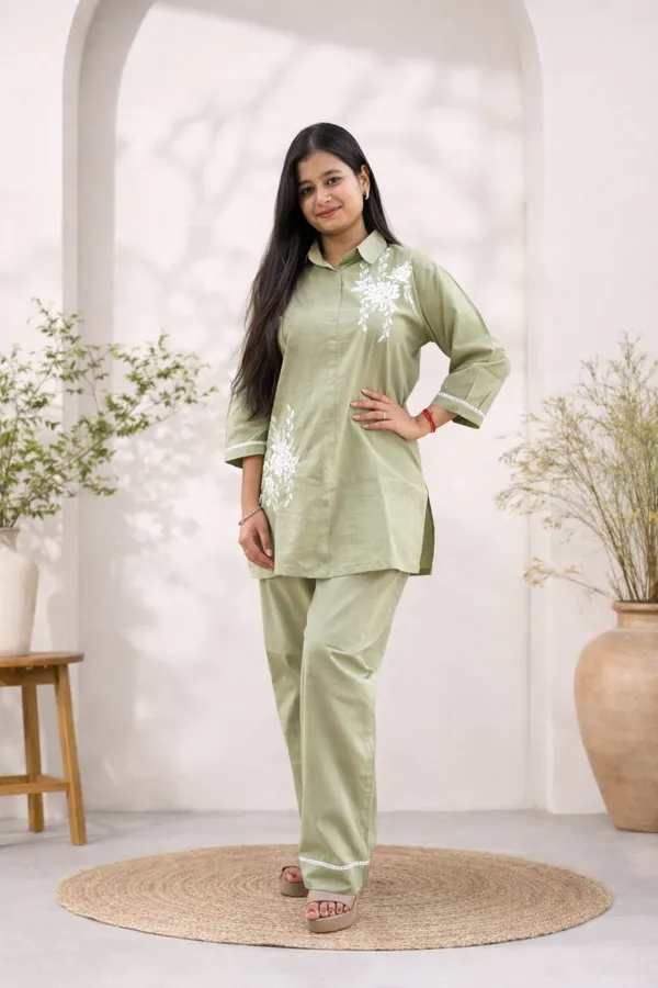 Off_Green_Cotton_Co_Ord_Set_For_Women