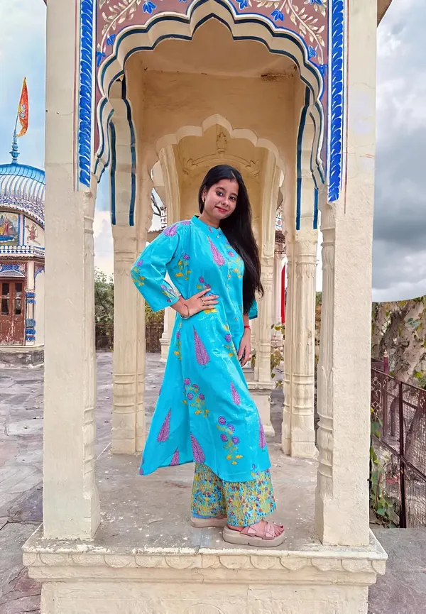 Sky_Blue_Cotton_Co_Ord_Set_For_Women