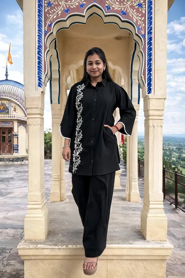 Black_Cotton_Co_Ord_Set_For_Women