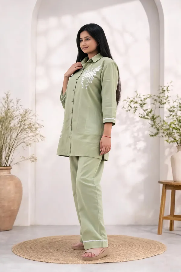 Off_Green_Cotton_Co_Ord_Set_For_Women