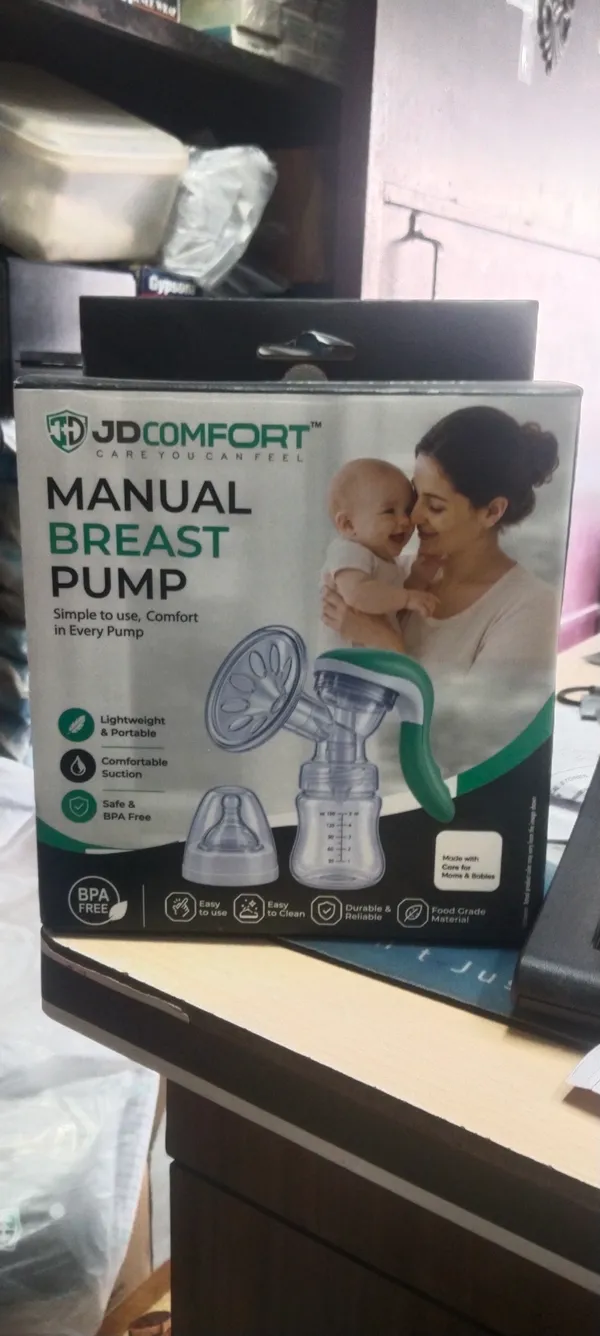 JDComfort_Manual_Breast_Pump