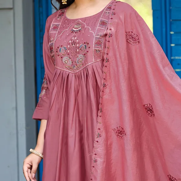 Pink_Roman_Silk_Anarkali_Suit_Set_For_Women