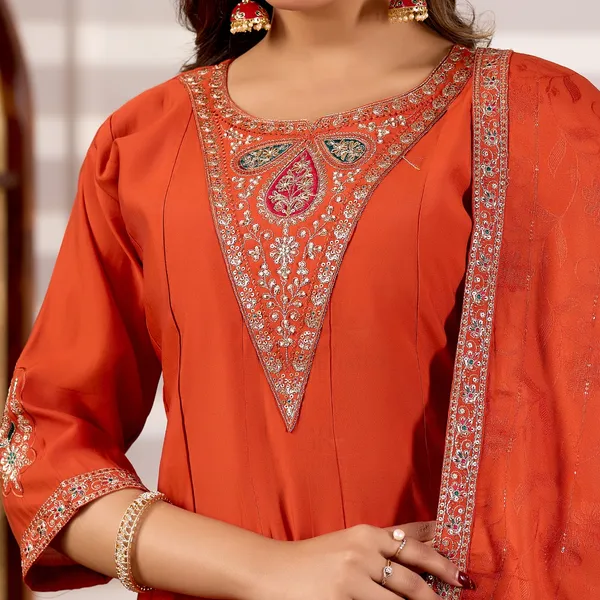 Orange_Roman_Silk_Ethnic_Suit_Set_For_Women