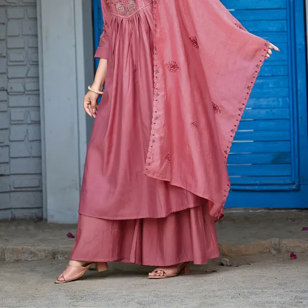 Pink_Roman_Silk_Anarkali_Suit_Set_For_Women