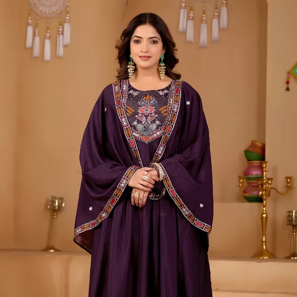 Purple_Roman_Silk_Anarkali_Suit_Set_For_Women