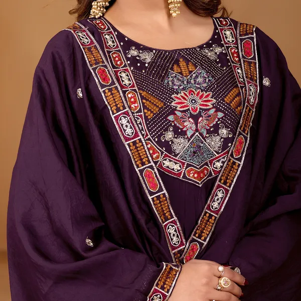 Purple_Roman_Silk_Anarkali_Suit_Set_For_Women