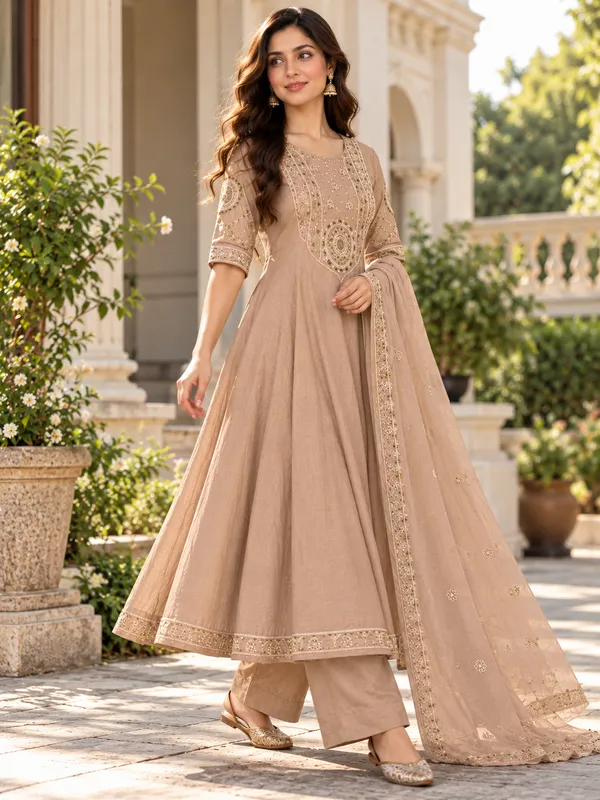 Coral_Coral_Anarkali_Kurta_Set_For_Women