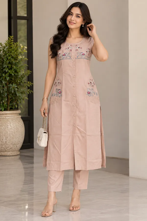Pink_Dabu_Cotton_Straight_Kurta_Set_For_Women