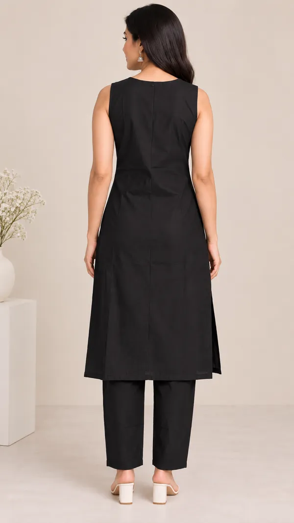 Black_Dabu_Cotton_Straight_Kurta_Set_For_Women