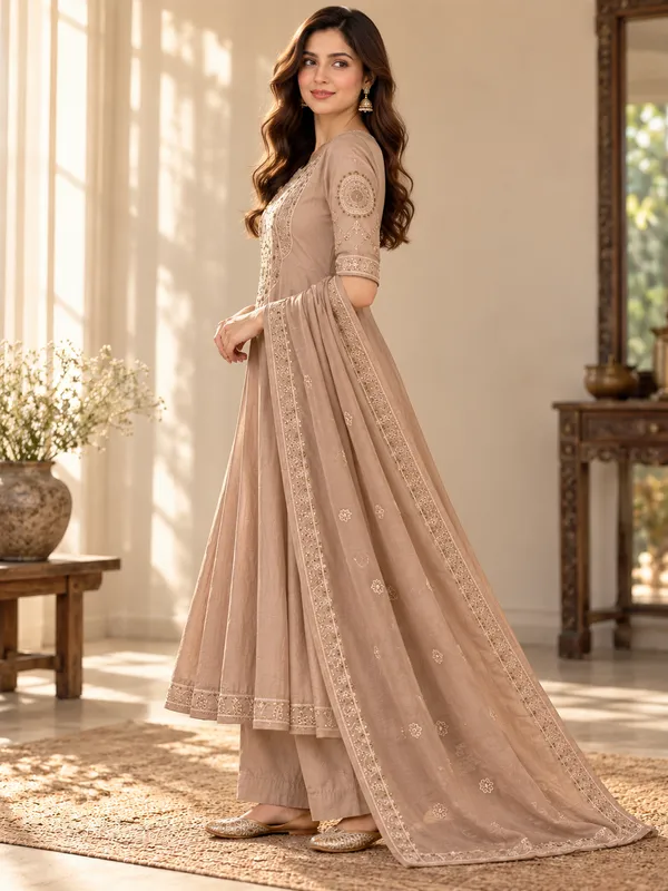 Coral_Coral_Anarkali_Kurta_Set_For_Women