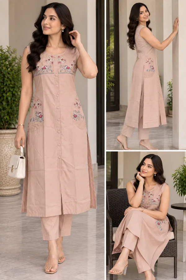 Pink_Dabu_Cotton_Straight_Kurta_Set_For_Women