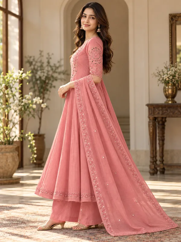 Coral_Coral_Anarkali_Kurta_Set_For_Women