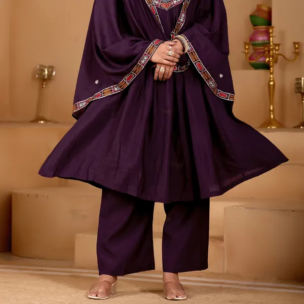 Purple_Roman_Silk_Anarkali_Suit_Set_For_Women