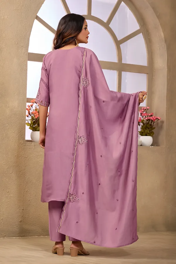 Mauve_Roman_Fancy_Lining_Straight_Suit_Set_For_Women
