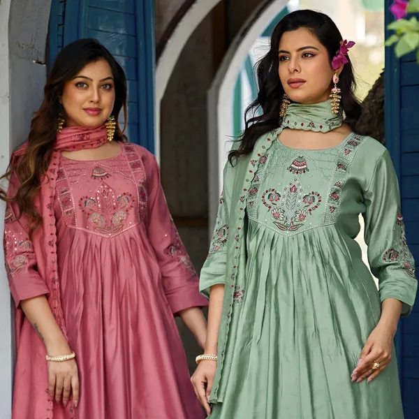 Pink_Roman_Silk_Anarkali_Suit_Set_For_Women