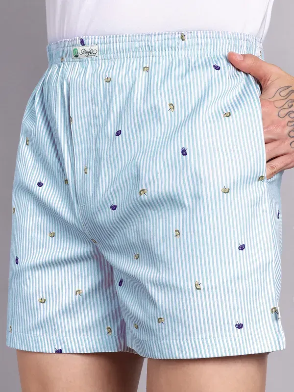 Men_S_Cotton_Lycra_Striped_Floral_Print_Shorts_Regular_Fit_Light_Blue_E_More