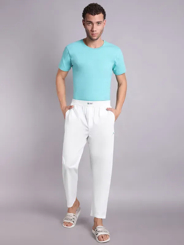 White_Mens_Pure_Cotton_Pajama