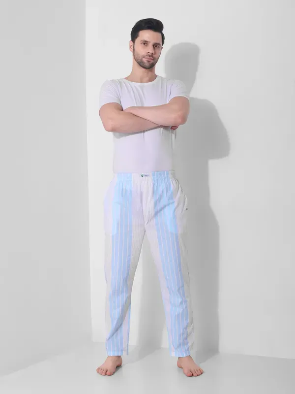 Minjar_Blue_White_Stripes_Mens_Pajama