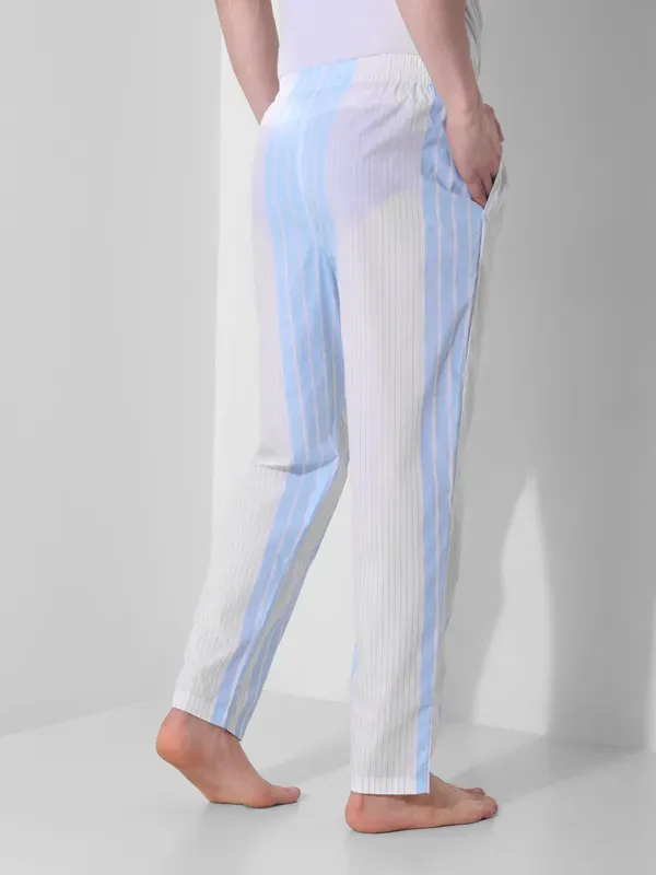 Minjar_Blue_White_Stripes_Mens_Pajama