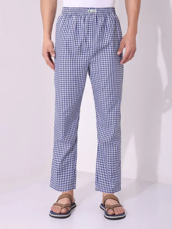 Men_S_Multicolor_Checkered_Pure_Cotton_Pajama_Comfortable_Loungewear_Ca