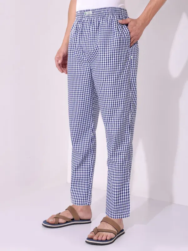 Men_S_Multicolor_Checkered_Pure_Cotton_Pajama_Comfortable_Loungewear_Ca