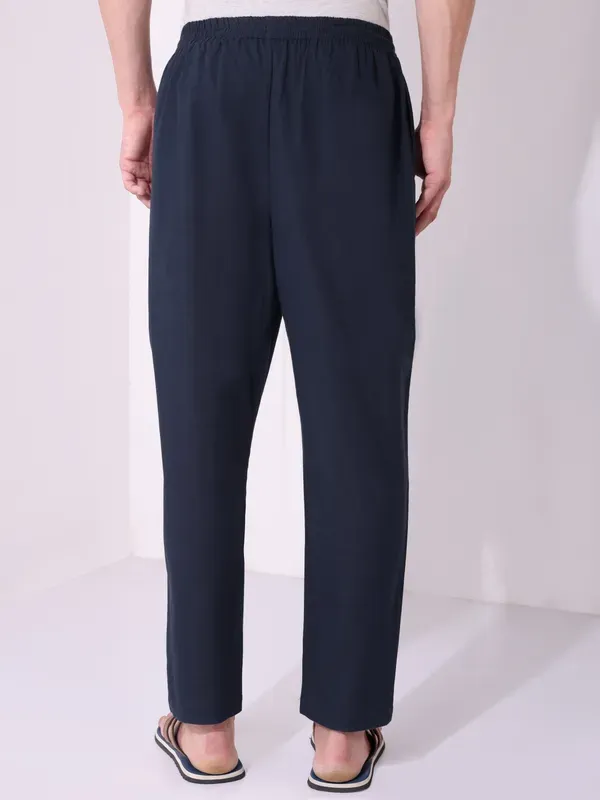Men_S_Cotton_Pyjama_Pants_Soft_Lightweight_Fabric_Navy_Color_Elastic_W
