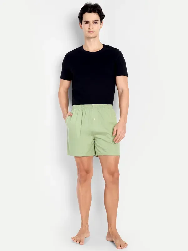 Sage_Green_Soild_Modern_Relaxed_Boxer_Shorts_For_Men