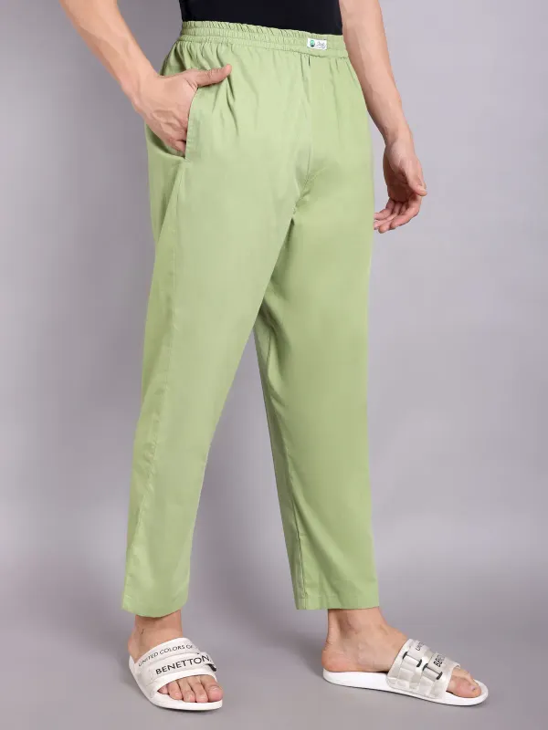 Mens_Sage_Green_Solid_Modern_Realxed_Pajama