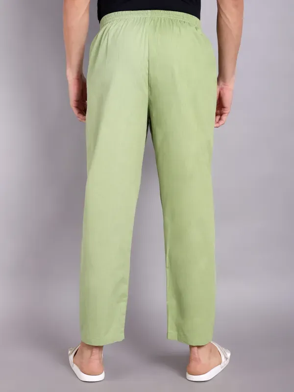 Mens_Sage_Green_Solid_Modern_Realxed_Pajama