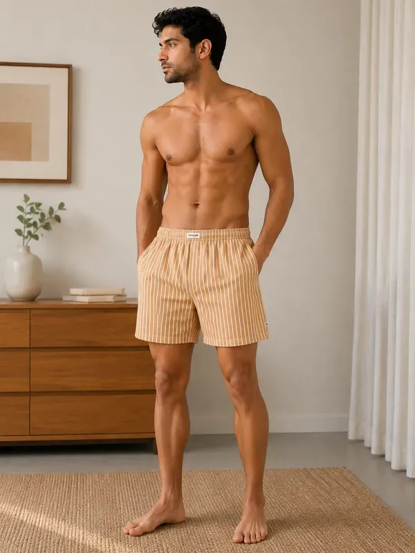 Minjar_Men_S_Cotton_Boxer_Shorts_Beige_Stripes