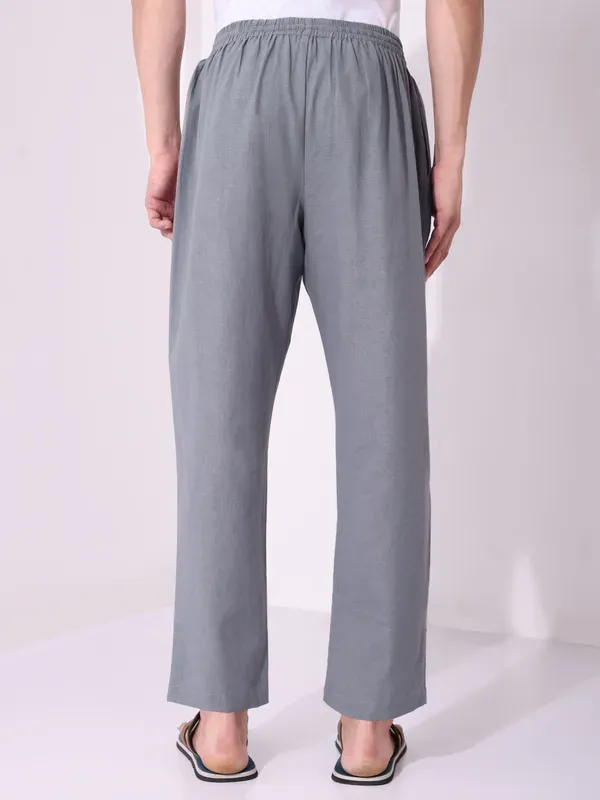 Men_S_Solid_Grey_Pure_Cotton_Pajama_Comfortable_Loungewear_Casual_Pants