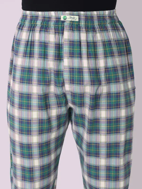 Men_S_Premium_Pure_Cotton_Lounge_Pants_Green_Blue_Checks
